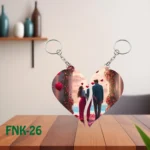 Sublimation Keyring & Custom Printed - FNK26