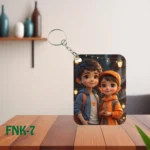 Sublimation Keyring & Custom Printed - FNK4