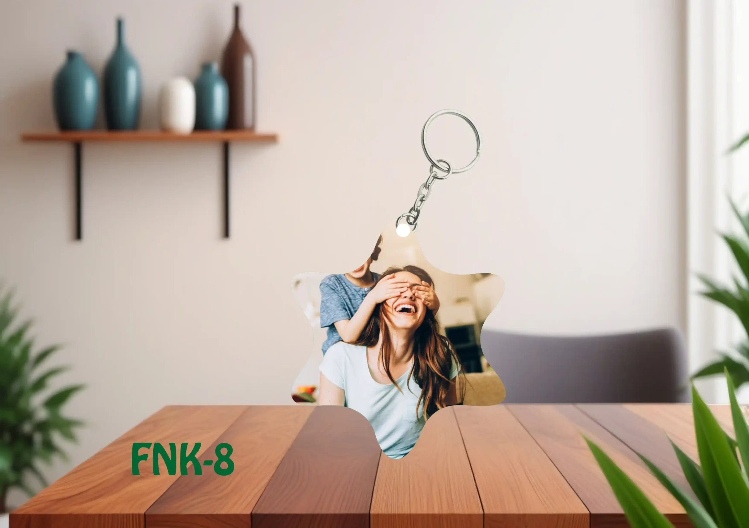 FNK-8 Sublimation Keyring & Custom Printed - FNK5 - Image 1