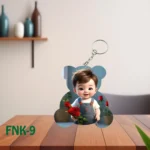 Sublimation Keyring & Custom Printed - FNK6