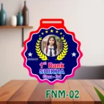 Sublimation MDF & Acrylic Medal - FNM03