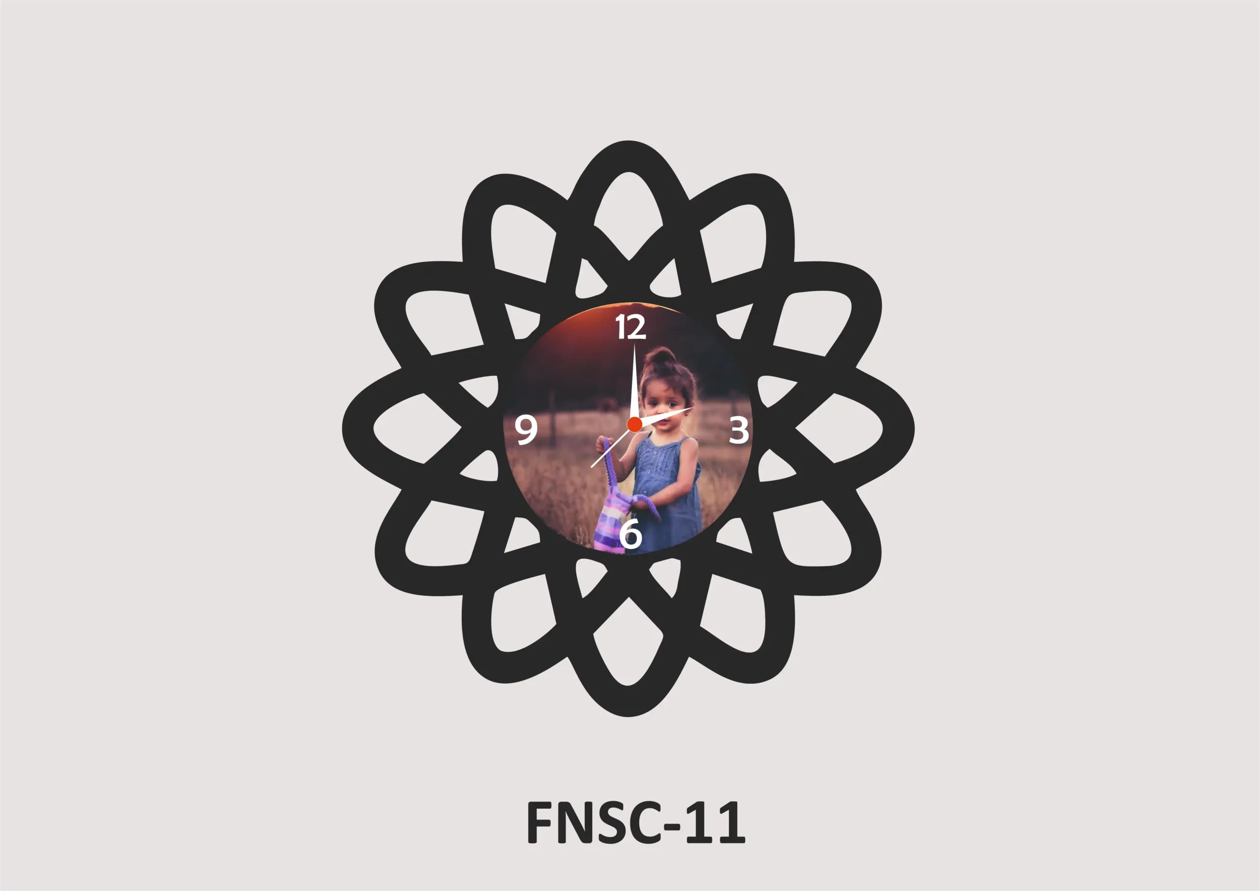 FNSC11- 1 Sublimation Wall Clock - FNSC025 - Image 1