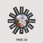 Sublimation Wall Clock - FNSC022