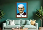 Wooden Photo Frame Lal Bahadur Shastri - Image 2