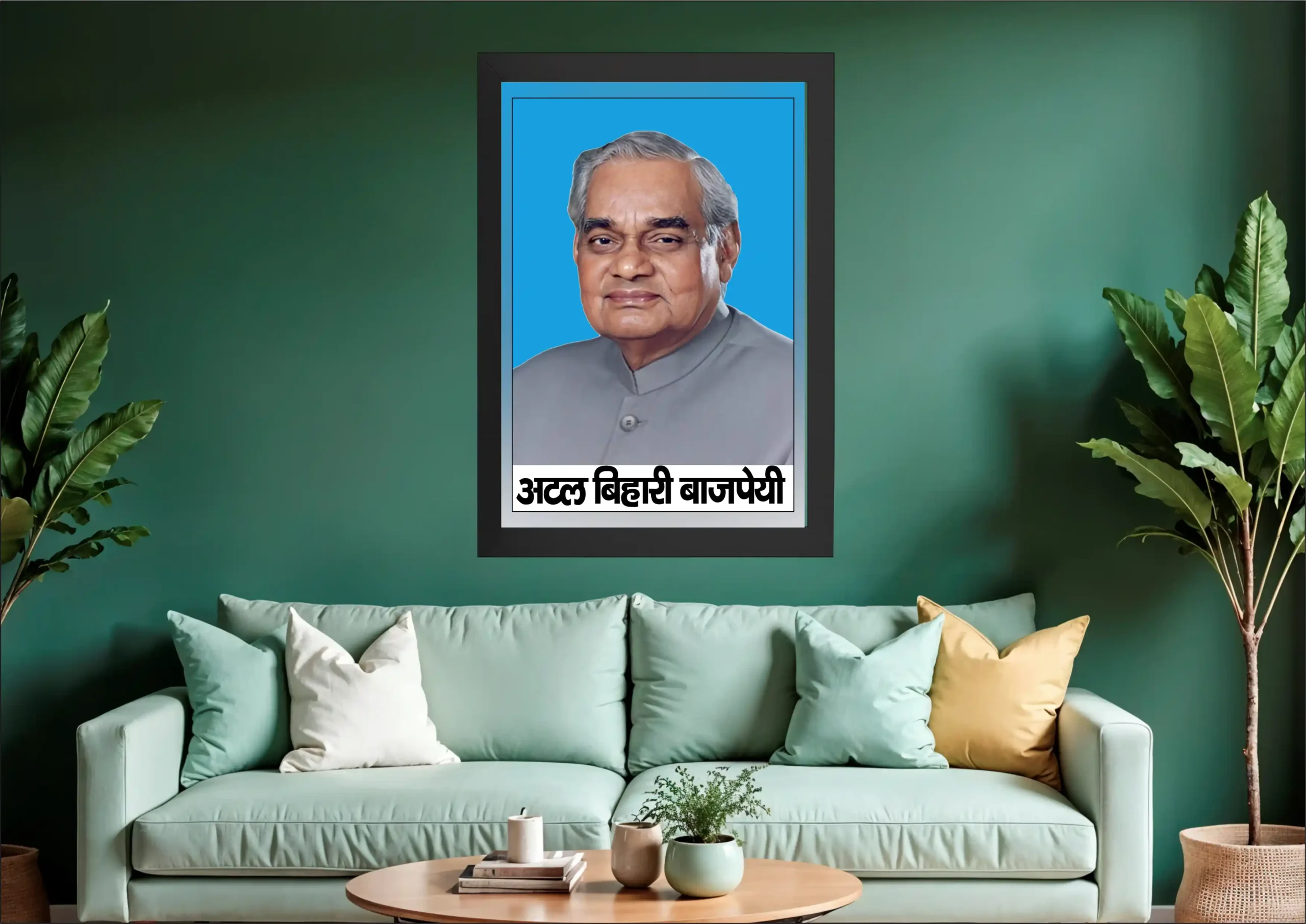atal bihari vajpayee bk Wooden Photo Frame Atal Bihari Vajpayee - Image 1