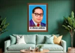 Wooden Photo Frame Dr Bhimrao Ambedkar - Image 2