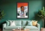 Wooden Photo Frame Mary Kom