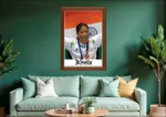 Wooden Photo Frame Mary Kom - Image 2