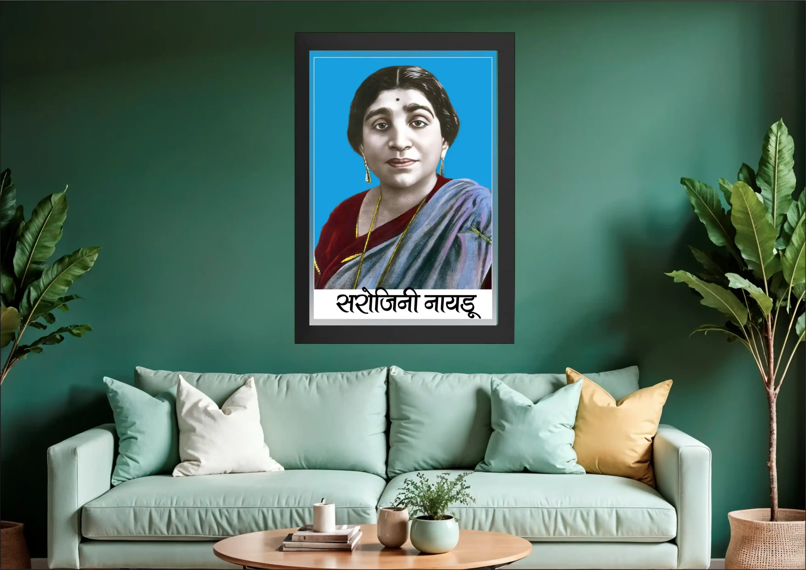 sarojane nayadu bk Wooden Photo Frame Sarojane Nayadu - Image 1