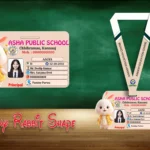 Bunny Rabbit Shape Acrylic ID Card