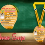 Mango Shape Acrylic ID Card